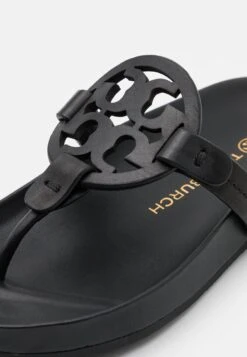 Tory Burch Miller Cloud - T-Bar Sandals - Black -Fashion Shop 00a6052d7d1c41669a1cd79fffa0bd9e
