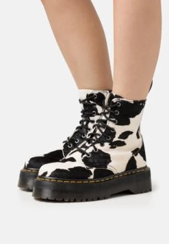 Dr. Martens Jadon - Platform Ankle Boots - Black/White