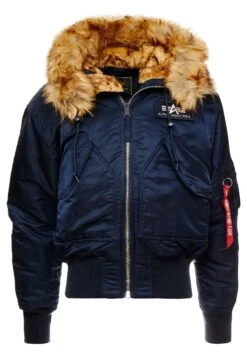 Alpha Industries Hooded Custom - Winter Jacket - Rep Blue -Fashion Shop 0e6e0e9d5ea449b1baa2b6e00c6f87a9