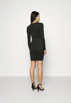Guess Charmian Dress - Jersey Dress - Jet Black -Fashion Shop 120a48fa42274f4f95c1c960fded5014
