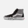 Vans Sk8-Hi Flame Unisex - High-Top Trainers - Gray -Fashion Shop 12fc98566a9740a7aa56583d2af0e297