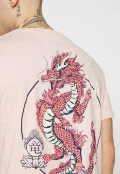 YOURTURN Unisex - Print T-Shirt - Pink -Fashion Shop 167669994d204c90926875fd153b2b39