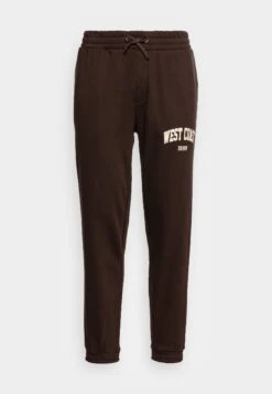 YOURTURN Unisex - Tracksuit Bottoms - Dark Brown -Fashion Shop 1a7febeef0034ae2bdd4a6ade71060a9