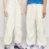 YOURTURN Genderless Parachute Unisex - Trousers - White -Fashion Shop 1c083424eb0e48c8a17481920e445a5e