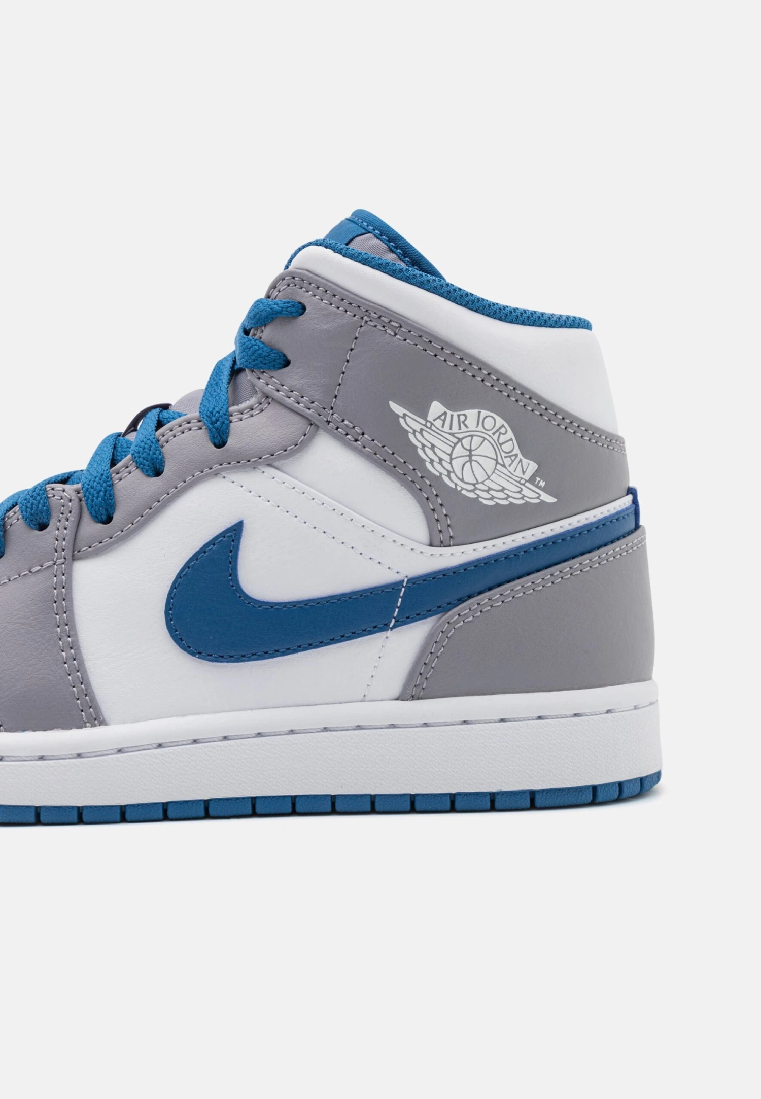 Air Jordan 1 - High-Top Trainers - Cement Grey/White/True Blue 8 Air Jordan 1 - High-Top Trainers - Cement Grey/White/True Blue - Image 6