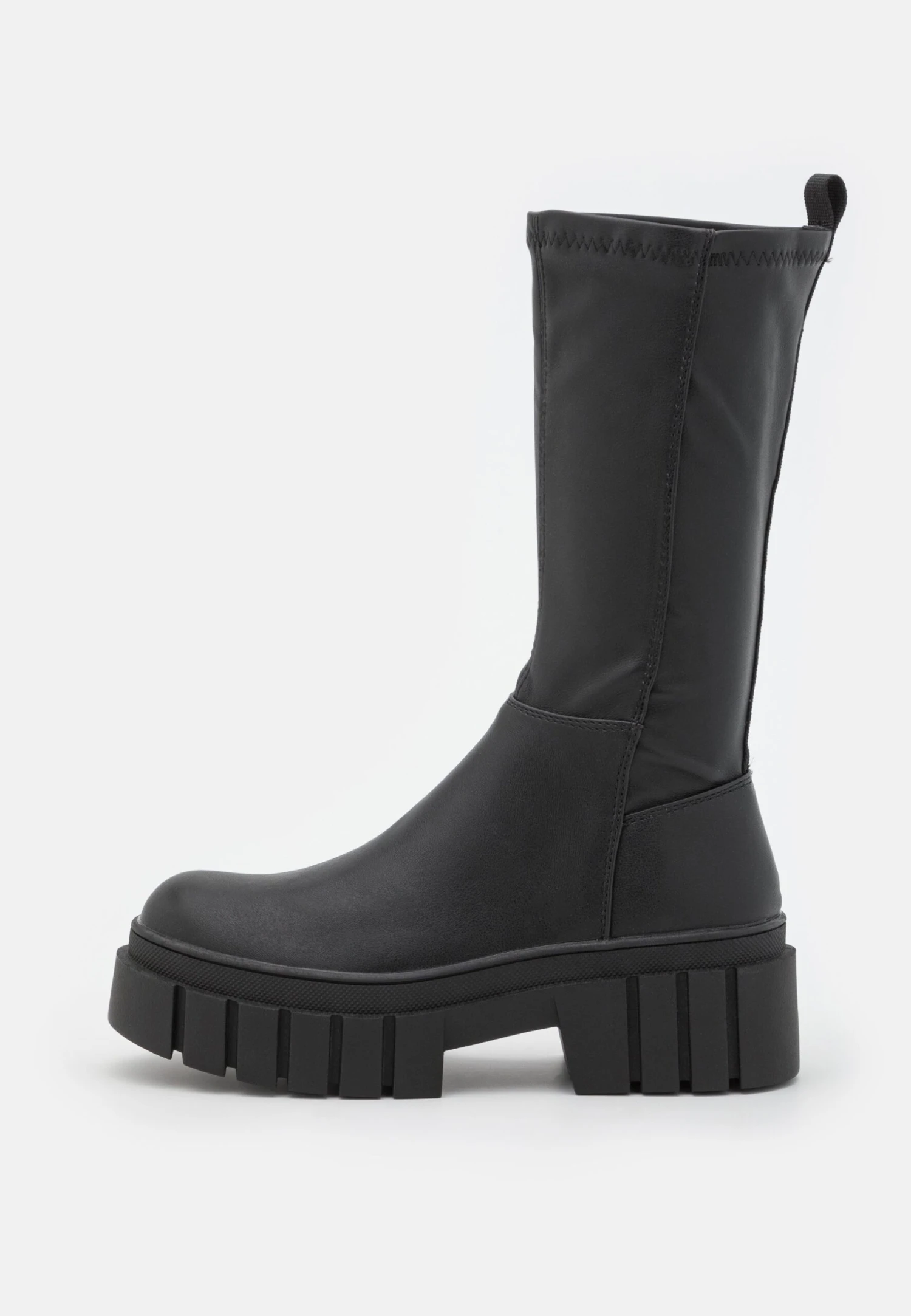 ONLY Shoes Onlbaiza Mid Sock Boot - Platform Boots - Black 4 ONLY Shoes Onlbaiza Mid Sock Boot - Platform Boots - Black - Image 2