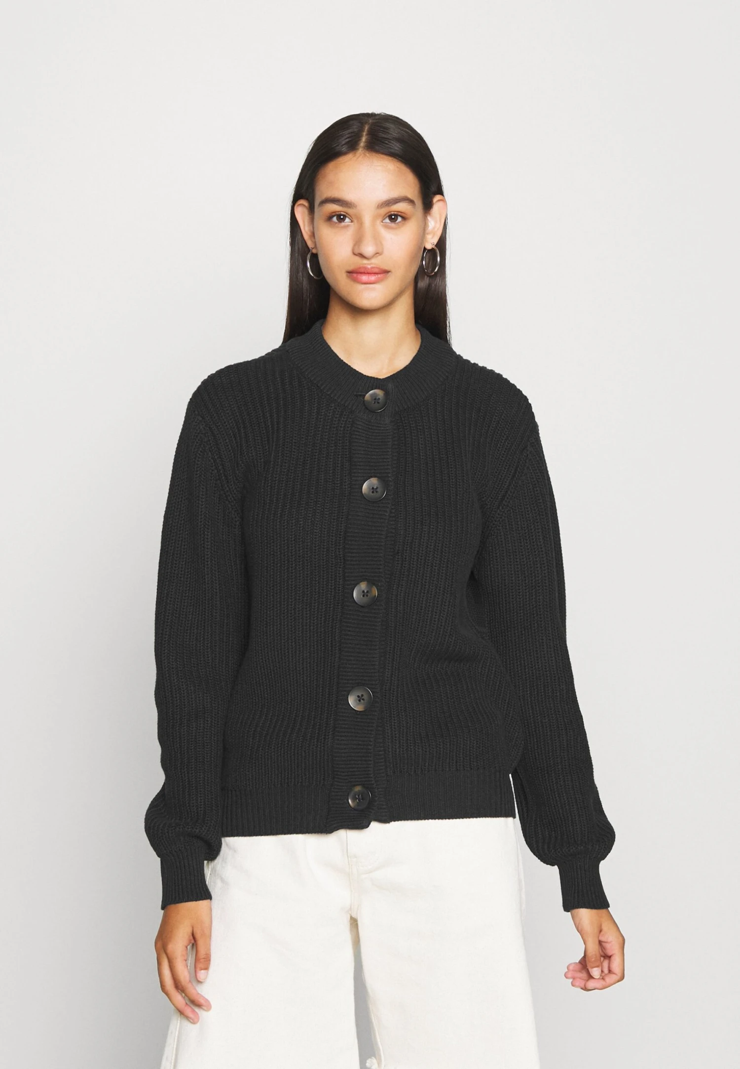 Minimum Affie - Cardigan - Black 3 Minimum Affie - Cardigan - Black