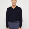 Lyle & Scott Golf V Neck - Jumper - Dark Navy -Fashion Shop 26a531e1b4904bf1acf6f1c127a6d5ad