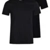 Pier One 2 Pack - Basic T-Shirt - Black 2 Pier One 2 Pack - Basic T-Shirt - Black -Fashion Shop 2de0d41f5c384ef9935cd04e81aa9048