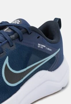 Nike Performance Downshifter 12 - Neutral Running Shoes - Midnight Navy/Worn Blue/Dark Obsidian/Pure Platinum/Gum Light Brown -Fashion Shop 346aab54992649038bd6d1df73b00983