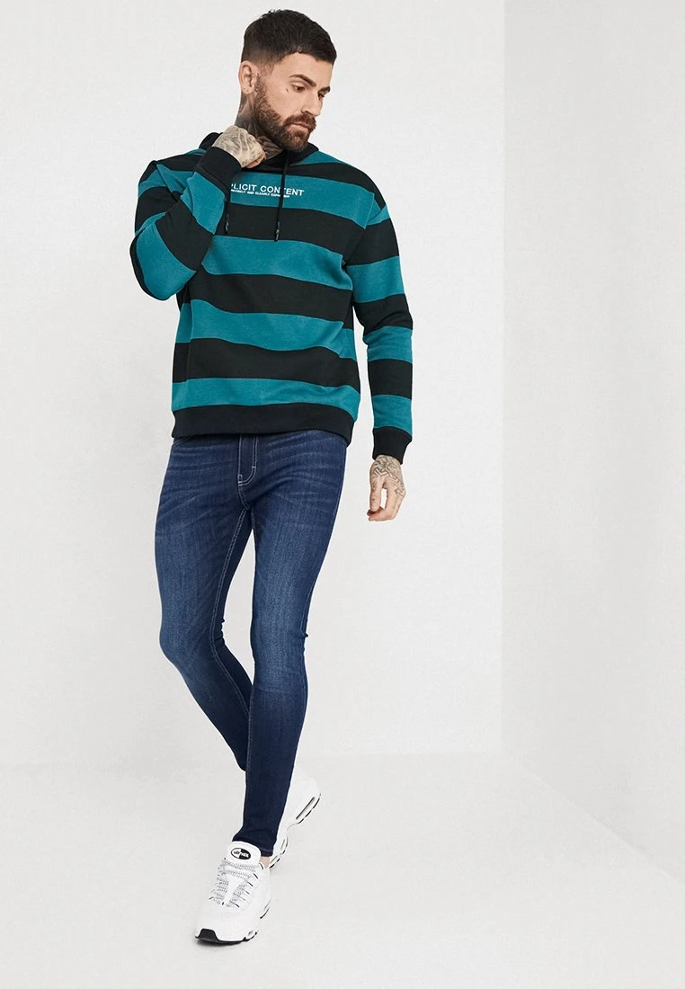 Pier One Jeans Skinny Fit - Dark-Blue Denim 4 Pier One Jeans Skinny Fit - Dark-Blue Denim - Image 2