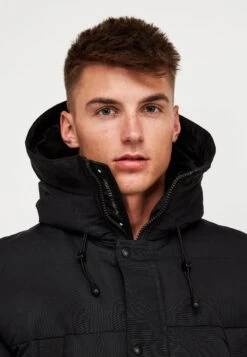 Aylmer Puffer Jacket - Winter Coat - Jet Black -Fashion Shop 47093b28fe404cb1a319cae10f2de2a4