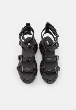 KOI FOOTWEAR Raining Vengeance Charm Platform - Platform Sandals -Fashion Shop 4e6ed860bfbb4ebc9f6ea0f355840b59