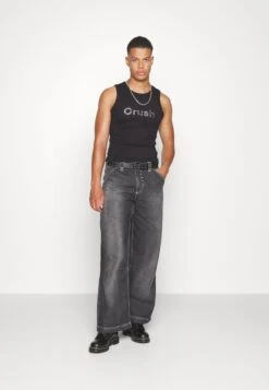 Jaded London Crush Rhinestone Vest Unisex - Top - Black -Fashion Shop 5ab7dc86763e4add83a6be0007954d7b