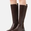 Boots - Dark Brown 1 Boots - Dark Brown -Fashion Shop 61b26544e94846dfbc2e2dd367509e68
