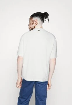 Lacoste Print T-Shirt - Flour -Fashion Shop 64e10f548d31456ba1b0f758b58c4b58