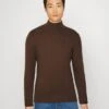 Pier One Jumper - Dark Brown 2 Pier One Jumper - Dark Brown -Fashion Shop 660fc63da7f549c584d182d3cbbb81bc