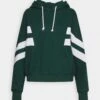 Even&Odd Sweatshirt - Evergreen/White -Fashion Shop 665dccb5b9f34d30a7173b7c5d0b100f