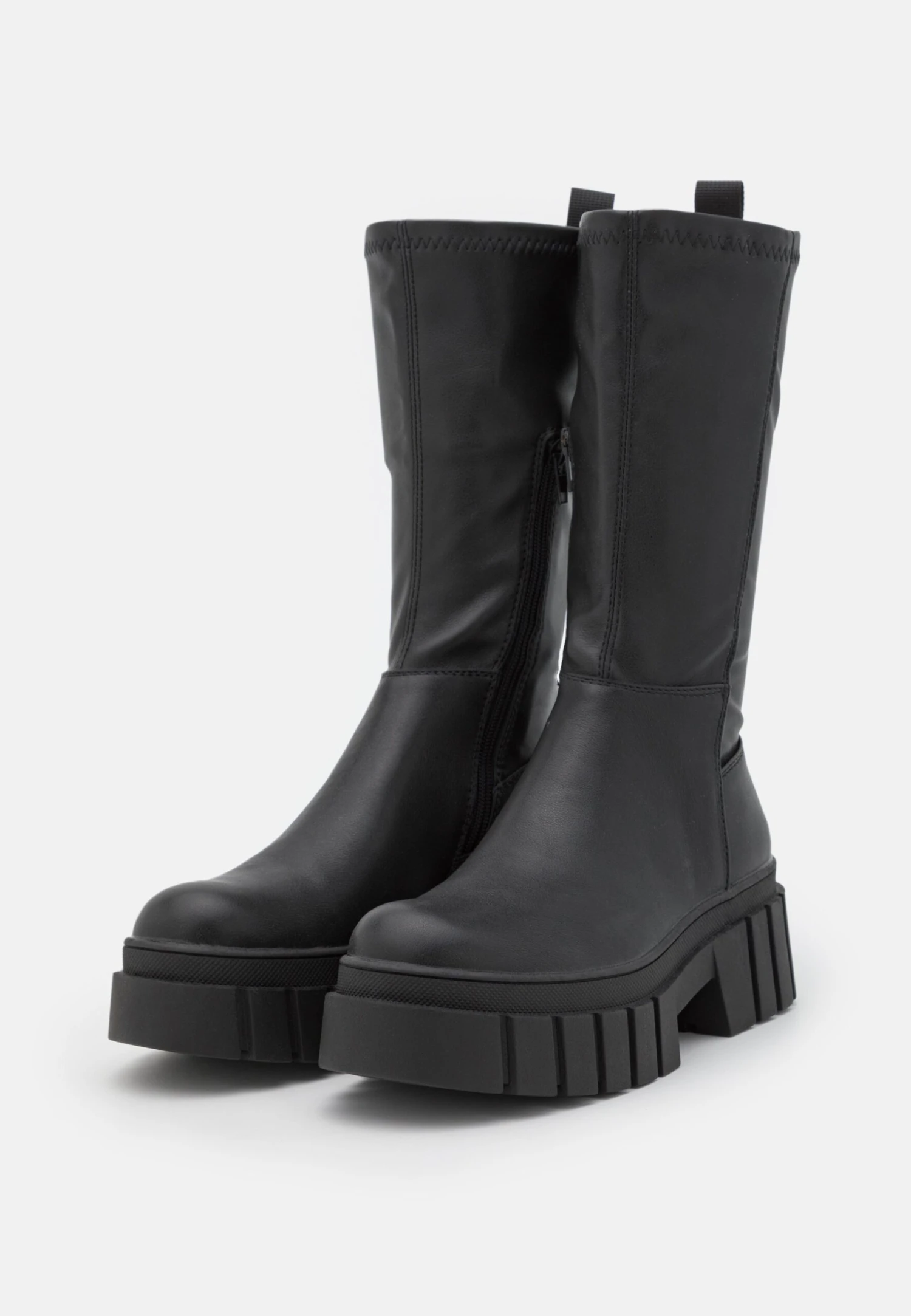 ONLY Shoes Onlbaiza Mid Sock Boot - Platform Boots - Black 5 ONLY Shoes Onlbaiza Mid Sock Boot - Platform Boots - Black - Image 3