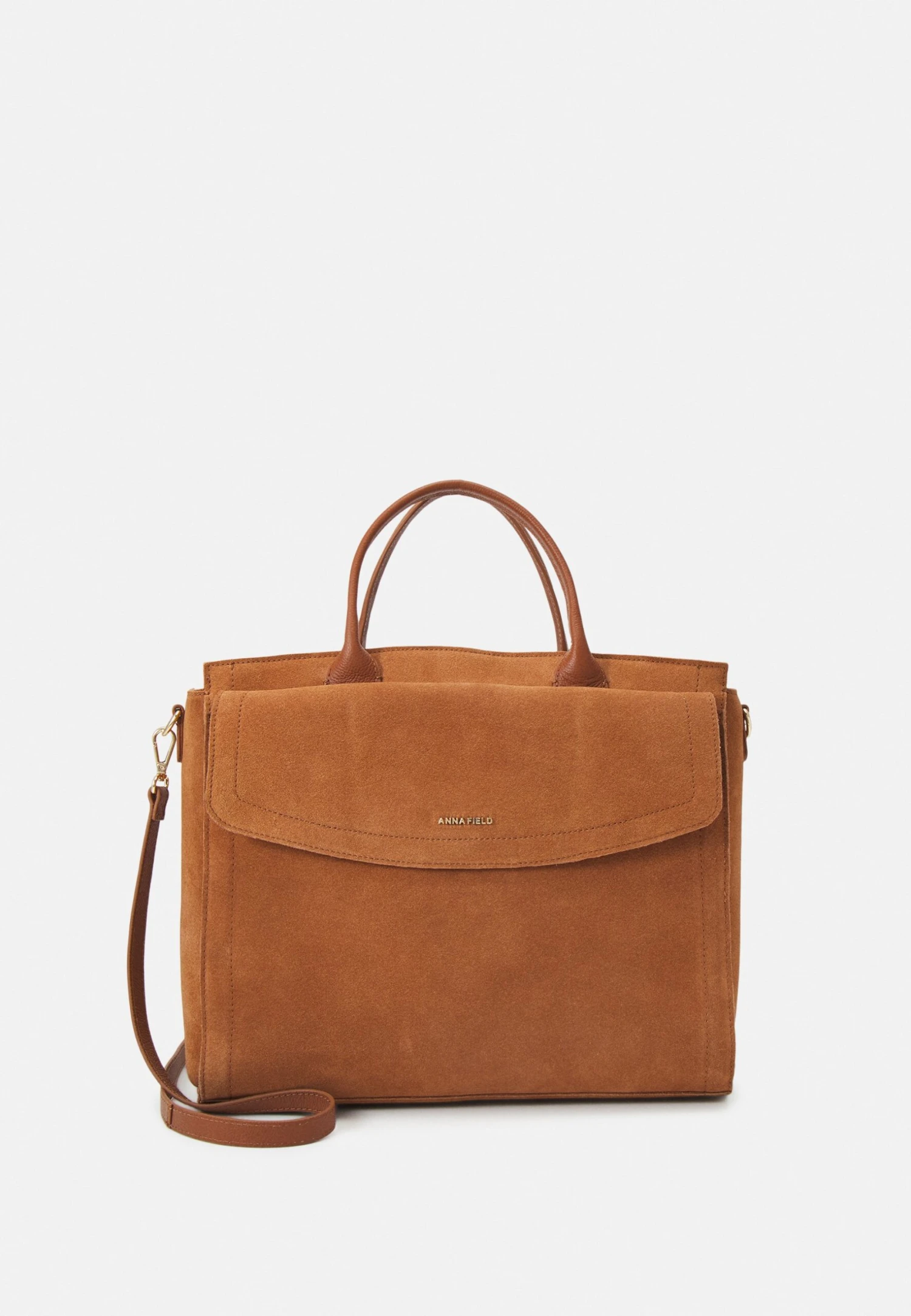 Anna Field Leather - Laptop Bag - Cognac 3 Anna Field Leather - Laptop Bag - Cognac
