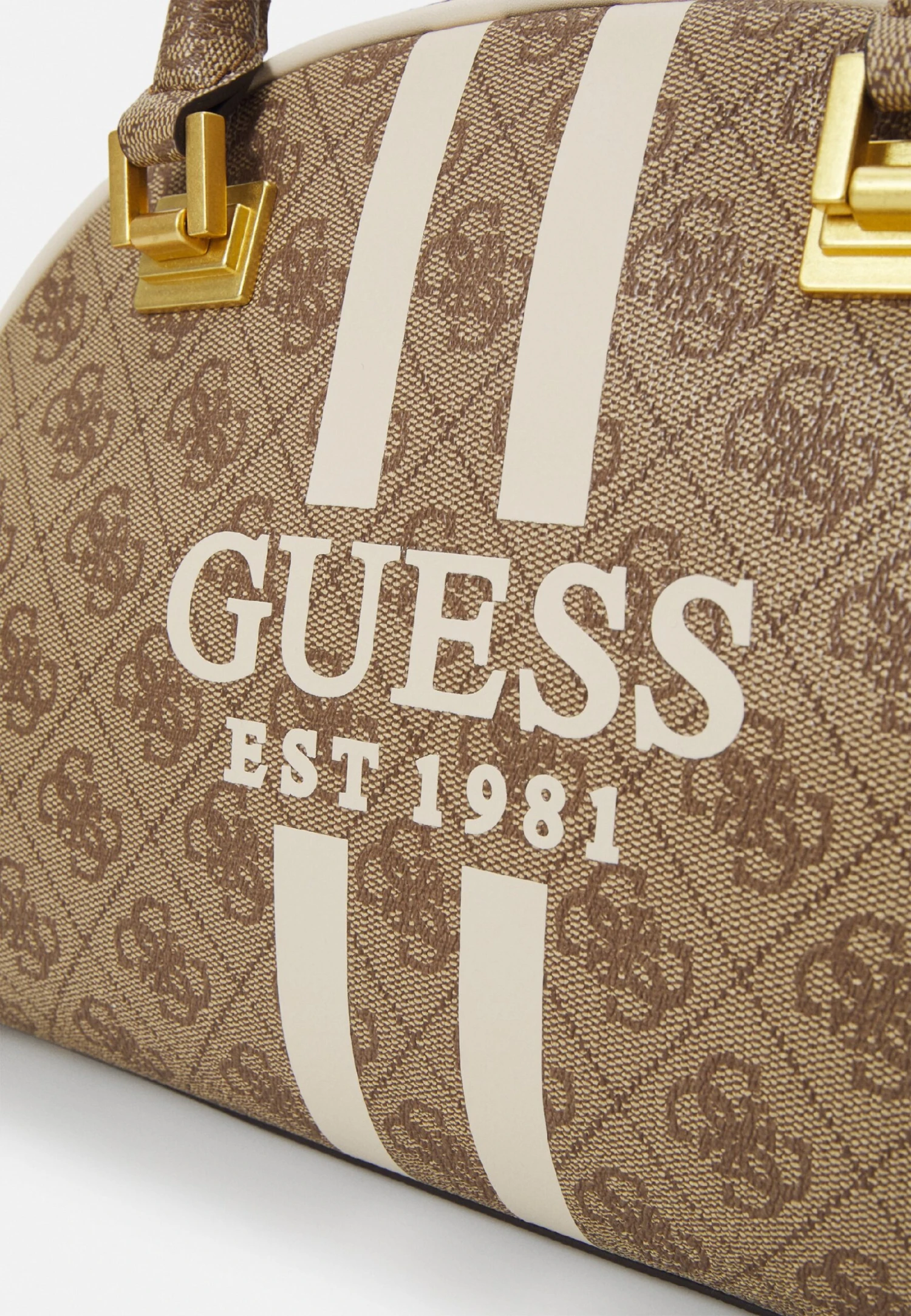 Guess Mildred Bowler - Handbag - Latte Logo 7 Guess Mildred Bowler - Handbag - Latte Logo - Image 5