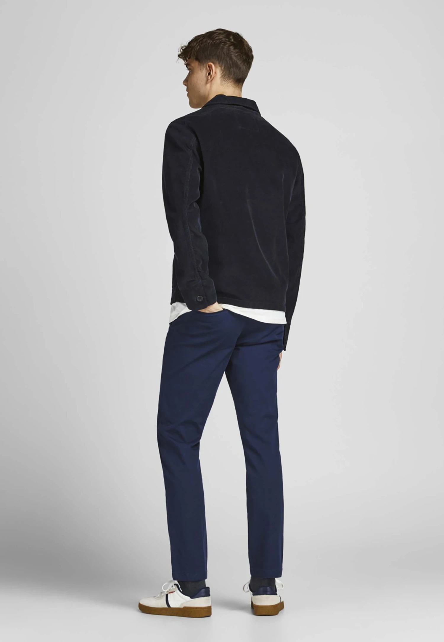 Jack & Jones Noos - Trousers - Dark Blue 4 Jack & Jones Noos - Trousers - Dark Blue - Image 2