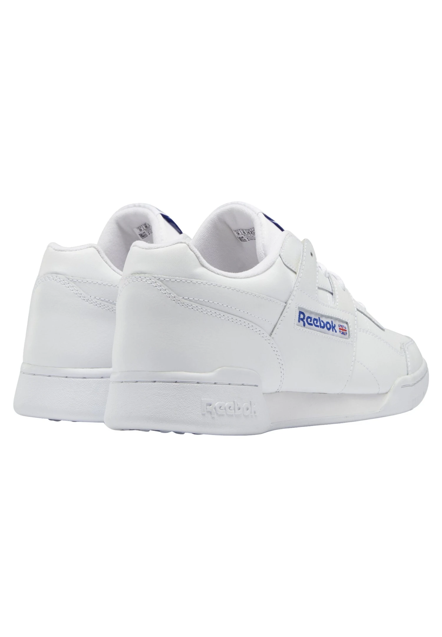 Reebok Classic Workout Plus - Trainers - Ftwr White/Ftwr White/Classic Cobalt 8 Reebok Classic Workout Plus - Trainers - Ftwr White/Ftwr White/Classic Cobalt - Image 6