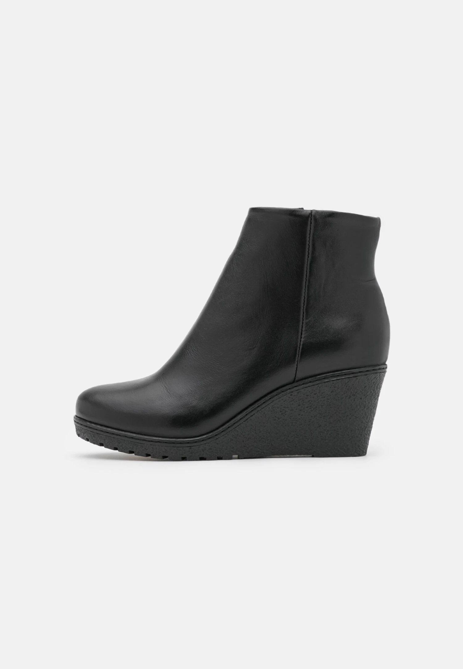 Anna Field Leather Winter Boot - Wedge Ankle Boots 4 Anna Field Leather Winter Boot - Wedge Ankle Boots - Image 2