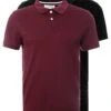 Pier One 2 Pack - Polo Shirt - Bordeaux/Black 1 Pier One 2 Pack - Polo Shirt - Bordeaux/Black -Fashion Shop 80c61fbab13d4f348c95aacb92cd3122