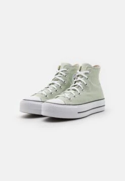 Converse Chuck Taylor All Star Lift Platform Seasonal Color - High-Top Trainers - Summit Sage/White/Black 10 Converse Chuck Taylor All Star Lift Platform Seasonal Color - High-Top Trainers - Summit Sage/White/Black -Fashion Shop 8387bdc4c889454d8b02db60da3446df
