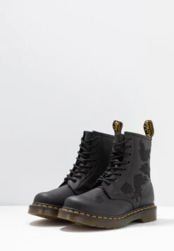 Dr. Martens 1460 Vonda Mono - Lace-Up Ankle Boots - Black -Fashion Shop 84b573d2f9d64d259c4d3e58073e02d6