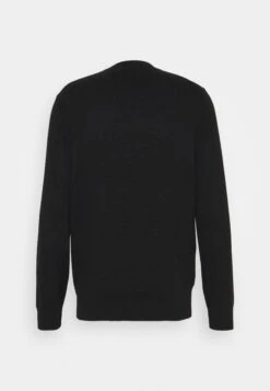 Lyle & Scott Crew Neck Jumper - Jumper - Jet Black -Fashion Shop 88d873087cf8430ab7bc3ea3b1cbb097
