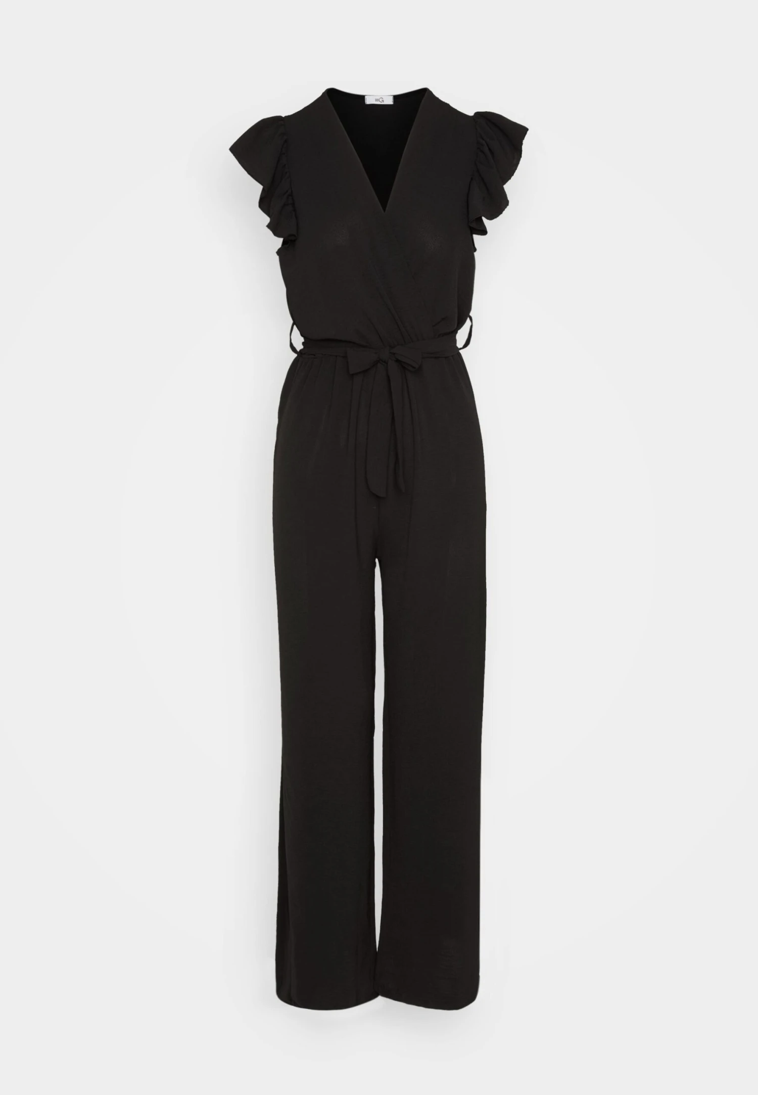 Wal G Fazza Ruffle- Jumpsuit - Black 7 Wal G Fazza Ruffle- Jumpsuit - Black - Image 5