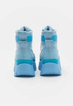 KOI FOOTWEAR Melanie Martinez Crybaby Platform Boots - Platform Ankle Boots - Blue -Fashion Shop 94e639b6b2804f5185e0cc068d804c91