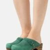 Sanita Ursana Open - Clogs - Dark Green 1 Sanita Ursana Open - Clogs - Dark Green -Fashion Shop 9662bccc3f794800aa77dd8d57b72a0c