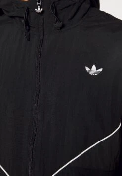 Adidas Originals Windbreaker - Black -Fashion Shop 9c9c410a46cd4df09511553ccf7aecd0