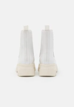 Calvin Klein Jeans Chunky Combat Chelsea Boot - Platform Ankle Boots - White 11 Calvin Klein Jeans Chunky Combat Chelsea Boot - Platform Ankle Boots - White -Fashion Shop a02b3a3c952849c3bbdb29c54e2dfa0d