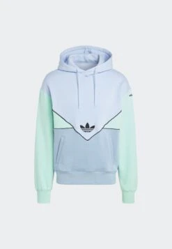 Adidas Originals Hoodie - Blue Dawn Ambient SkyEasy Green -Fashion Shop a83e646d6c994184a353757216885644