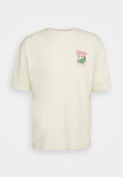 YOURTURN Crocodile Florida Graphic Tee Unisex- Print T-Shirt - Beige -Fashion Shop b198d671e565489ea5d4e3807bddb05c