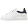 Emporio Armani Trainers - Optical White/Navy