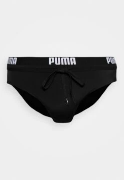 Puma Logo Swim Brief - Swimming Briefs - Black -Fashion Shop b5ca3d724b6d4c64956f5c7b1ddb0043