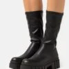 ONLY Shoes Onlbaiza Mid Sock Boot - Platform Boots - Black -Fashion Shop c10751d78f99404a80e0a7c233f4f365