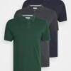Pier One 3 Pack - Polo Shirt - Grün/Dunkelgrau/Blau -Fashion Shop c378f13f66f144feb7e147769ba18d37