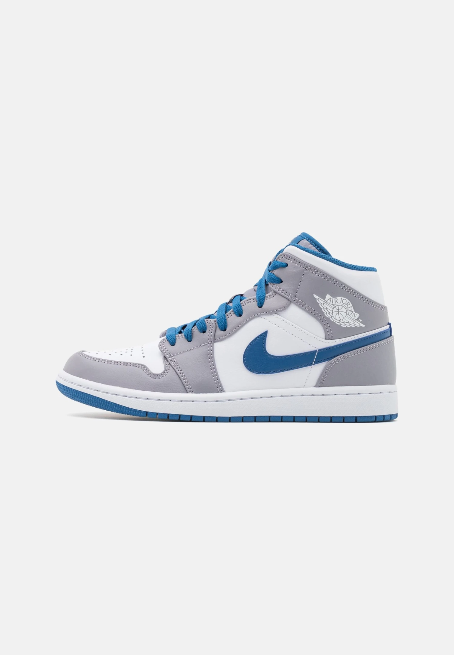 Air Jordan 1 - High-Top Trainers - Cement Grey/White/True Blue 3 Air Jordan 1 - High-Top Trainers - Cement Grey/White/True Blue