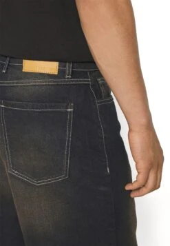 YOURTURN Unisex - Denim Shorts - Dark Blue Denim -Fashion Shop d22c54e04f454e4aa07e175f9164d407