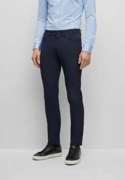 Boss Delaware3 1 20 - Straight Leg Jeans - Dark Blue Four