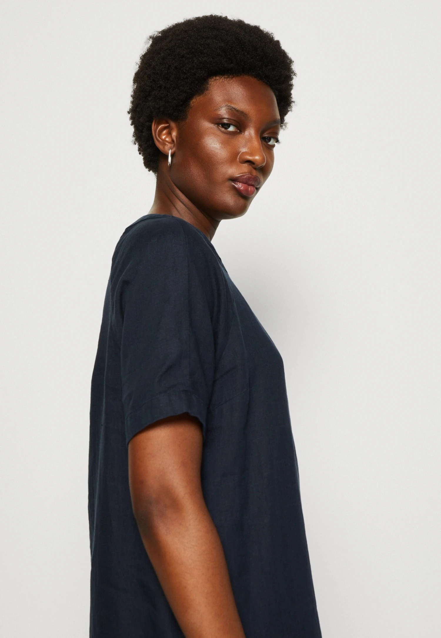 Marc O'Polo Dress Sportiv Style Slightly Egg Shaped Raglan Sleeve - Day Dress - Deep Blue Sea 6 Marc O'Polo Dress Sportiv Style Slightly Egg Shaped Raglan Sleeve - Day Dress - Deep Blue Sea - Image 4