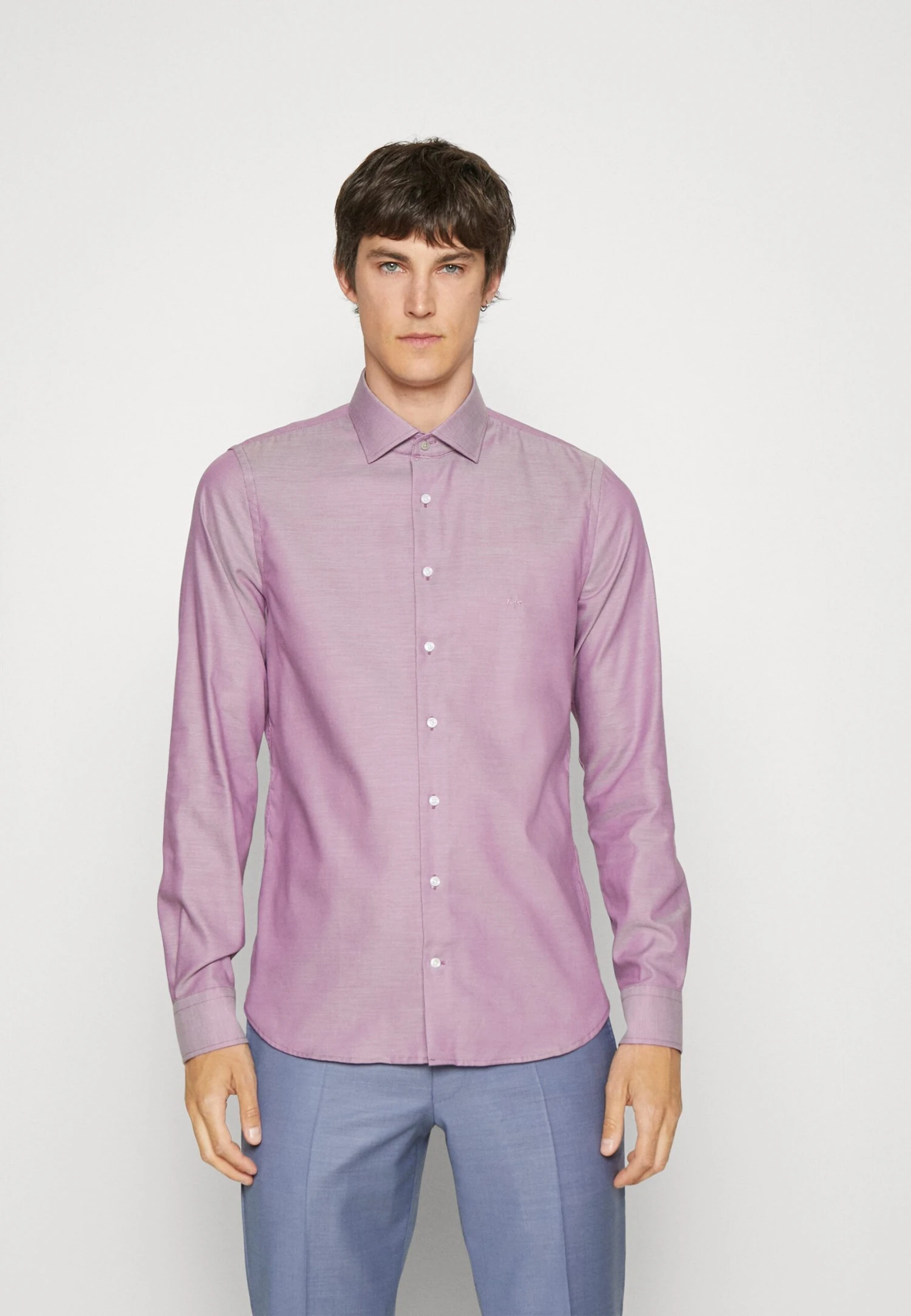 Michael Kors Solid Dobby Shirt - Formal Shirt - Lilac 3 Michael Kors Solid Dobby Shirt - Formal Shirt - Lilac