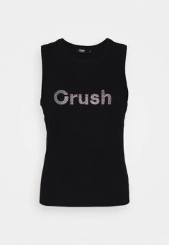 Jaded London Crush Rhinestone Vest Unisex - Top - Black -Fashion Shop e512bda0cf774c3a9332133e3d24edd1