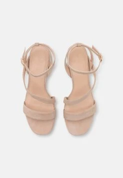 Leather- High Heeled Sandals - Light Pink 13 Leather- High Heeled Sandals - Light Pink -Fashion Shop e79ca49f33d54339aea17e3e52c4ca39